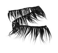 TOGEVAL Hand Braided Wig Goddess Braids Extensions Hair Women Human Hair Wigs Extensions Long Straight