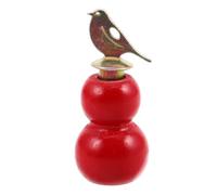 TOGEVAL Hand-twisted Wooden Bird Call Whistle Artistic Carving Portable Warbling Bird Whistler Outdoor Use Home Decor Relaxing Melodic Noisemaker Collectors