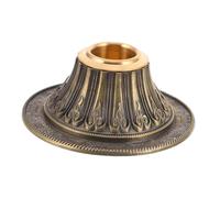 TOGEVAL Handheld Copper Prayer Wheel Support Stand Base for Buddhist Rituals and Ceremonies for Temples and Home Altars