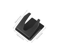 TOGEVAL Handsfree Scanner Holder with Adjustable Height and Angle Plastic Wall Mount Bracket for Barcode and Code Reader Cradle Stable Support for Various Scanners