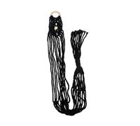 TOGEVAL Handwoven Macrame Ukulele Hanger Rope Wall Mount Instrument Holder Rustic Guitar Wall Hanging Decoration for Home Music