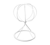 TOGEVAL Hat for Support White Display Iron with Strong Rack Pole Wigs