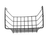 TOGEVAL Hay Feeder Hollow Cast Iron Basket for Pets Space-saving Design for Clean and Organized Hay Storage Pet Cage