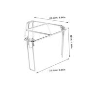 TOGEVAL Heavy Duty Portable Campfire Tripod Stand for Outdoor Cooking Stable Folding Grill Tripod for Camping Hiking Boiling Grilling Bbq and Outdoor Adventures