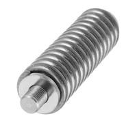 TOGEVAL Heavy Duty Stainless Steel Antenna Flex Spring Thread Shock Absorber for Trucks Cars Off-road Vehicle Radio Antennas Weatherproof Mount
