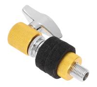 TOGEVAL Hi-hat Clutch for Drum Set Jazz Cymbal Accessory Portable Hi-hat Post Precision-made Compact Drum Part for Adult Drummers Random Color