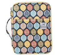 TOGEVAL High Capacity Drawing Pencil Case with Zipper Practical Stationery Storage Pouch for Students and Artists and Stylish Multi Function Pencil Organizer Bag Random Color