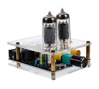 TOGEVAL High Fidelity for DIY Home Theater Systems Tube Pre Amplifier Board 6k4/6a2 Vacuum Electron Valves, Portable Preamp Function, Pcb and Abs Material and Modern Home Decor