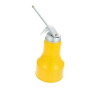 TOGEVAL High Pressure Manual Car Pump Oiler Metal Oil Pot with Long Mouth for Smooth and Efficient Engine Oil Refilling Iron Construction Anti-wear Design