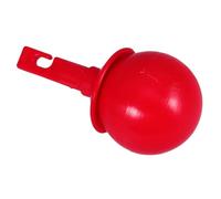 TOGEVAL Hook Type Rolling Cane Tip for Blind Cane Props Plastic Round Ball Head Accessory Easy to Attach for Visually Impaired Suitable for Homes Offices Commercial Use Red