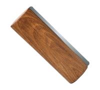 TOGEVAL Horse Groom Brush and Hair Scraper 20cm Solid Wood Jagged Edge for Livestock Cleaning and Grooming Suitable for Horses in Stables