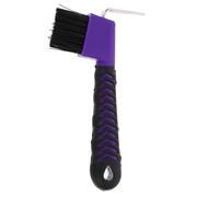 TOGEVAL Horse Grooming Tools Hoof Brush Set Hoof Picker for Horses Comfortable Grip Random Essential
