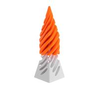 TOGEVAL Impossible Pyramid Spiral Cone Fidget 3D Printed Pass-Through Desk Decoration Stress Relief Desktop Ornament for Home Office