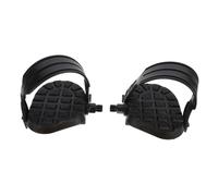 TOGEVAL Indoor Cycling Pedals for Gym Exercising Bikes Plastic Fitness Supplies with Non-slip Surface Stable Power Transmission Replacement for Indoor Bike Training