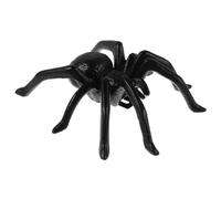 TOGEVAL Insect Ornament Home Decor Halloween Decor Metal Spider Insect Statue Desktop Sculpture Halloween Spider Ornaments Cast Iron Figures Black