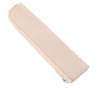 TOGEVAL Insulin Pen Storage Bag Mini Portable Slim Pencil Pouch with Zipper Protective Case for Travel Diabetes Care Medication Organizer in Light Beige