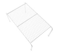 TOGEVAL Iron Mesh Reptile Platform Stand Small Animal Lounge Chair for Lizards Hamsters Guinea Pigs Chinchillas Hollow-out Storage Rack for Climbing Resting Feeding in Cage