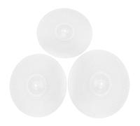 TOGEVAL Jazz Drum Fitting Supply Finger Drum Cymbals 3 Pack Silent Cymbals Accessories