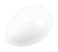 TOGEVAL Jumbo Giant Plastic Easter Egg Shell 30X20Cm Milky White Openable DIY Fillable Easter Egg for Candy Stuffers Party Favor and Raffle Prize Box