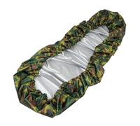 TOGEVAL Kayak Cover with UV Protection Elastic Cord for Kayak Storage Dustproof Rainproof Outdoor Shield in Jungle Camouflage