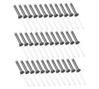 TOGEVAL Kayak Rivets and Washer Multi Function Boat Accessory Kit for Thick Kayaks and Inflatable Boats with Three Side Rivet Design and Extended Back Hold for Strong Material Bond
