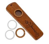TOGEVAL Kazoo Musical Instrument for Guitar and Ukulele Easy to Learn Kazoo with Strong Resonance Outdoor Companion for Family and Friends Accompaniment