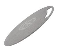 TOGEVAL Kitchen Plastic Round Cutting Board 31Cm, Water-Resistant PP Chopping Board with Hanging Hole for Fruit and Vegetable Preparation at Home