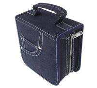 TOGEVAL Large Capacity CD Case with Scratch Protection Portable Hard DVD Storage Organizer Bag for Car and Home Multipurpose Disc Holder Wallet for Cds and Small Items