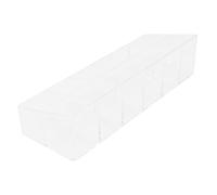 TOGEVAL Large Capacity Lipstick Storage Box with Plastic Case for Desktop Organiser, Convenient Makeup Holder for Bedroom and Small Cosmetic Items Storage