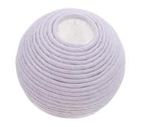 TOGEVAL Large Sisal Rope Chewing Ball for Indoor Cats Interactive Scratching Toy with Grip for Climbing and Healthy Scratching Activities Durable Kitten Play Ball Purple