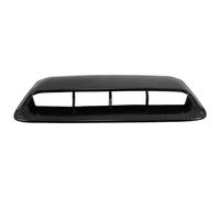 TOGEVAL Leaf-shaped Car Hood Scoop Vent Cover Abs Decorative Air Intake Trim Weather-resistant Bonnet Vent Decoration Easy Installation Exterior Accessory for Vehicle