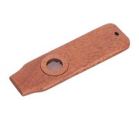 TOGEVAL Lightweight Brown Synthetic Material Kazoo for Musical Instruments and Violin, Easy to Play Kazoo Set for Birthday Party and Beginner Performance