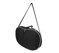 TOGEVAL Lyre Harp Carry Storage Bag for 10 to 19 String Harps Cotton Fabric White Edge Trim Outdoor Compatible