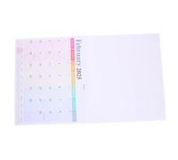 TOGEVAL Magnetic Monthly Calendar with Large Clear Fonts Month Refrigerator Planner for Easy Organizing Aesthetic Rainbow Design Magnetic Fridge Calendar for Home and Office Scheduling