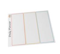 TOGEVAL Magnetic Refrigerator Writing Board Large Reusable Weekly Planner Whiteboard for Meal Planning Shopping List and Message Notes Multifunctional Dry Erase Memo Board for Kitchen