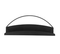TOGEVAL Magnetic Storage Rack for Refrigerator and Cabinet Wall Mount Fridge Magazine Shelf and Spice Holder Space Saving Kitchen Organizer for Cooking Tools and Home Supplies Black