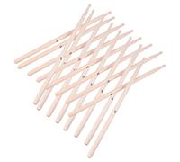 TOGEVAL Maple Drumsticks 20pcs and Good Working Performance with Non-slip Design with Synthetic Material 5a Professional Drummer Accessories for Adults Musicians for Drums Percussion