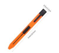 TOGEVAL Mechanical Carpenter Pencil with Woodworking Mechanical Pencil and Refills Anti-rolling Design Drawing and Engineering Marker for Carpenters and Architects