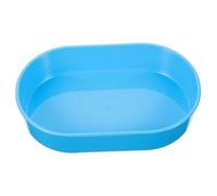 TOGEVAL Medical Storage Disinfection Tray with Capacity Multi-Functional Medicine Organizer for Hospitals Clinics Nursing Homes Lightweight Blue
