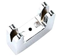TOGEVAL Metal Cello Mute Replacement for Violoncello Easy Installation and Sound Reduction, Silver Noise-reducing Cello Part for Practice and Performance
