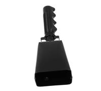 TOGEVAL Metal Cowbell and Huge Voice with Handle, Hand Bell with Strong Vibration, Loud Cheering Noise Maker for Football Matches and Parties for Sporting Events