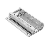 TOGEVAL Metal Mandolin Bridge Replacement Tailpiece Plate Acoustic Guitar Bridge Part for Enhanced Sound Dynamics Easy Installation and Compatibility for Mandolins and Guitars Silver