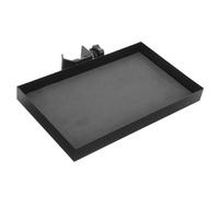 TOGEVAL Metal Microphone Tray Large Capacity Mic Support Holder for Music Accessories Convenient Multi-functional Storage for Stage Practice and Performance