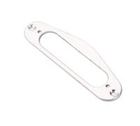 TOGEVAL Metal Pickup Mounting Ring with Screws for Tl Style Electric Guitars Single Coil Flat Humbucker Frame Silver Guitar Accessory for DIY Replacement