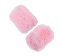 TOGEVAL Mic Plush Protective Cover for Mk4 Microphone, 2pcs Pink Windshield Pop Filter for Live Streaming and Home Office Use