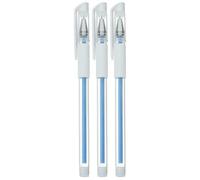 TOGEVAL Microblading Eyebrow Mapping Pen 3Pcs Position Marking Tool for Aesthetic Surgery Professionals Blue