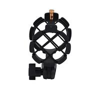 TOGEVAL Microphone Mount with Vibration Suspension Holder for Recording Studios and Broadcasts Angle Design for Vlogging and Touring