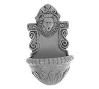 TOGEVAL Mini Dollhouse Accessories Lion Head Wall Decor Simulation Art for Tiny House Compact Decorative for Office Desks Bookshelves for Fairy Garden Dollhouse