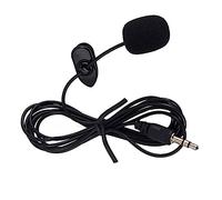 TOGEVAL Mini Microphone Portable Clip Plug Microphone for Computer for Gaming and Studio Use