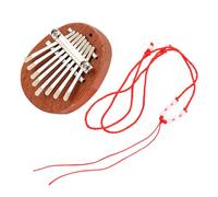 TOGEVAL Mini Wooden Kalimba Keys Finger Piano Compact Portable Music Instrument for Beginners Easy to Delicate Design Rich Sound
